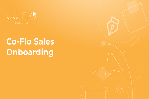 Co-Flo Sales Onboarding