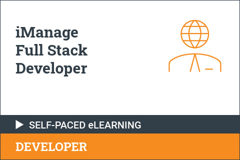 iManage Full Stack Developer - Self Paced for Partners