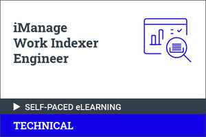 iManage Work Indexer - Self Paced for Partners